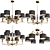 Elegant Chandelier Collection | Stunning Designs 3D model small image 1