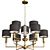 Elegant Chandelier Collection | Stunning Designs 3D model small image 4