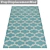 High-Quality Carpets Set 3D model small image 3