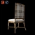 Tropical Rattan Upholstered Dining Chair 3D model small image 3
