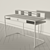 Highland Oak Desk 3D model small image 6