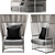 Elevated Elegance: Tibidabo High Armchair 3D model small image 3