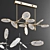 Ethereal Nebula & Giffin Chandelier 3D model small image 2