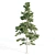 4 Tree Set: Ash, Mesquite, Poplar, Pine 3D model small image 2