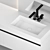 Birex Sidero 4-D Compact Vanity 3D model small image 3