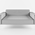 Cosmorelax 3-Seater Sofa 3D model small image 3