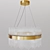 Elegant Glass Chandelier: 62GDW-901-600 3D model small image 2