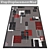 Versatile 3-Piece Carpet Set 3D model small image 3