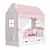 Magical Lund Premium Children's Bed 3D model small image 8