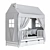 Magical Lund Premium Children's Bed 3D model small image 11