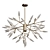 Elegant Candela Chandelier: A Radiant Statement 3D model small image 2
