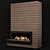 Title: Modern Fireplace Design 3D model small image 1