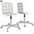 Title:
IKEA Kids Desk Chair YULES 3D model small image 1