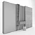 Modern Hallway Furniture: Vol-1 3D model small image 3