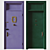 "Friends' Door" - Iconic Entry! 3D model small image 1