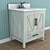 Elegant White Bathroom Vanity 3D model small image 3