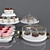 Delicious Cupcake Collection 3D model small image 3
