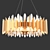 Elegant Crystal Chandelier 3D model small image 3