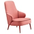 Modern and Stylish ELIS Armchair 3D model small image 5