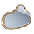 Zicowi Cloud Mirror: Elegant Brass Wall Decor 3D model small image 2