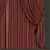 Elegant Drapery: Curtain 698 3D model small image 4