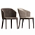 Modern Dining Chair Collection 3D model small image 2