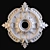 Elegant Rosette: Classic Decor 3D model small image 1