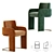 ODISSEIA Armchair: Contemporary Cantilever Design 3D model small image 2