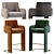 Elevated Elegance: ODISSEIA Barstool 3D model small image 1