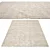 Prism Hand-Knotted Rug: Exquisite and Luxurious 3D model small image 1