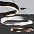 GROK Hello Pendant Light: Modern Spanish Design 3D model small image 1