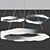 GROK Hello Pendant Light: Modern Spanish Design 3D model small image 3