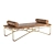 CB2 Saddle Leather Bench with Bolsters 3D model small image 1