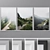 Nature Triptych 60x90: 4 Frame Colors 3D model small image 1