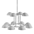 Elegant Cupola Chandelier 3D model small image 5