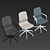 Ergonomic Office Chair: LANGFJALL 3D model small image 4