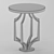 Modern Metal Coffee Table 3D model small image 2