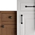 Modern Cabinet Door Set 3D model small image 2