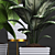 Tropical Plant Collection: Philodendron, Monstera, Ficus, Dieffenbachia & Banana 3D model small image 3