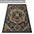 Luxury Textured Carpet Set 3D model small image 3