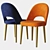 Sleek Boston Chair: Deep House Design 3D model small image 2