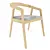 Elegant Mascarpone Dining Chair 3D model small image 4