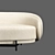 Luxury Layered Back Sofa 3D model small image 5