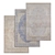 Luxury Carpet Set: High-Quality Textures 3D model small image 1