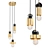 Electra Modern LED Pendant Lights 3D model small image 1