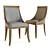 Elegant Florence Chair: Lillian August 3D model small image 1