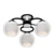 Elegant Ceiling Light Fixture 3D model small image 1