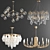 Luxury Chandelier Collection: Modo, Tear, Kristen, Rousseau 3D model small image 1