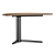 Sleek Malibu Desk: Functionality & Elegance 3D model small image 2