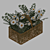 Daisy Bliss Basket: A Delightful Floral Arrangement 3D model small image 6